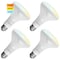 Luxrite BR30 LED Light Bulbs 9W (65W Equivalent) 850LM Dimmable E26 Base 4-Pack LR31857-4PK - alternate 1